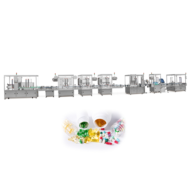 PB-260A TABLET OR CAPSULE COUNTING BOTTLING MACHINERY LINE