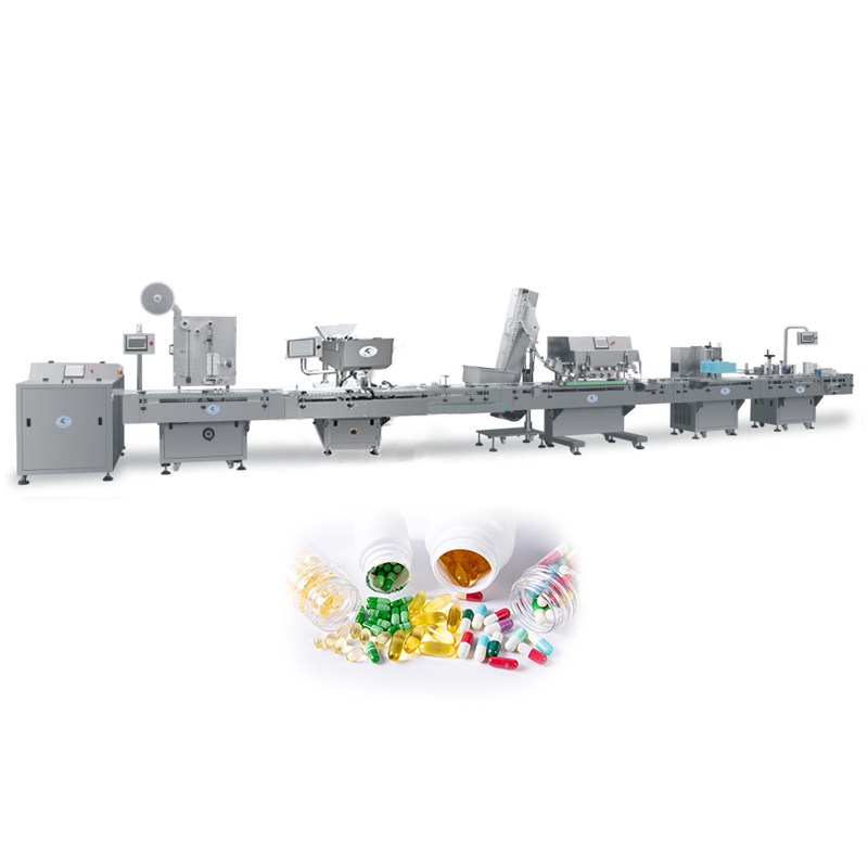 PB-160B TABLET OR CAPSULE COUNTING BOTTLING MACHINERY LINE