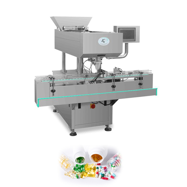 PBDS-6 6-TRAY ELECTRONIC TABLET OR CAPSULE COUNTING MACHINE